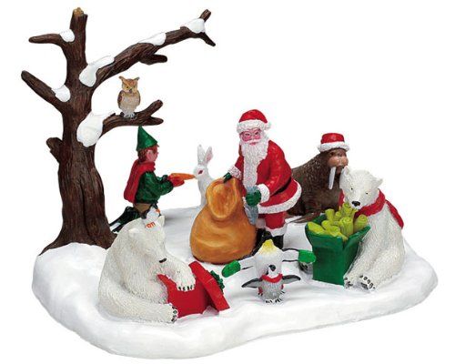 Lemax Santa's Wonderland Village "North Pole Christmas" Table .
