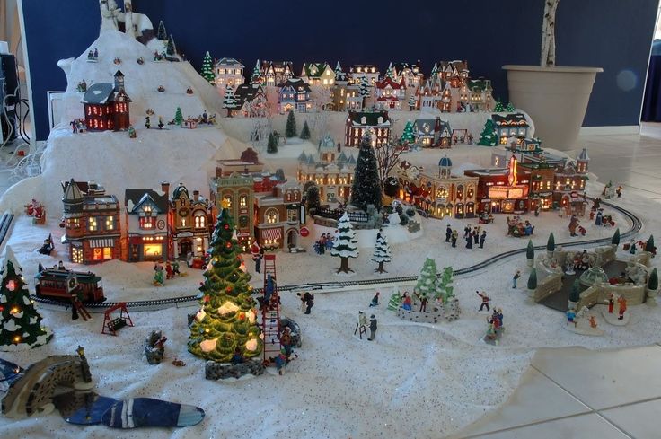 Complete Christmas Village Sets