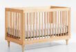 Babyletto Lolly Natural 3-in-1 Wood Convertible Baby Crib with .