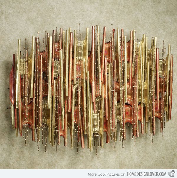 15 Modern and Contemporary Abstract Metal Wall Art Sculptures .