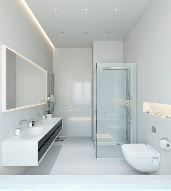 Image result for bathroom lighting | Minimalist bathroom, Modern .