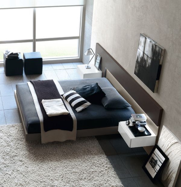 30 Stylish Floating Bed Design Ideas for the Contemporary Home .