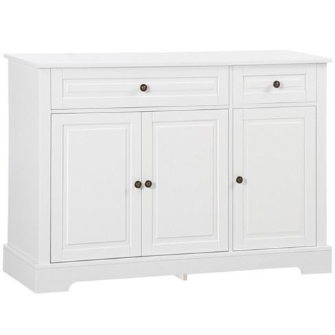 Homcom Sideboard Buffet Cabinet, Modern Kitchen Cabinet With 2 .