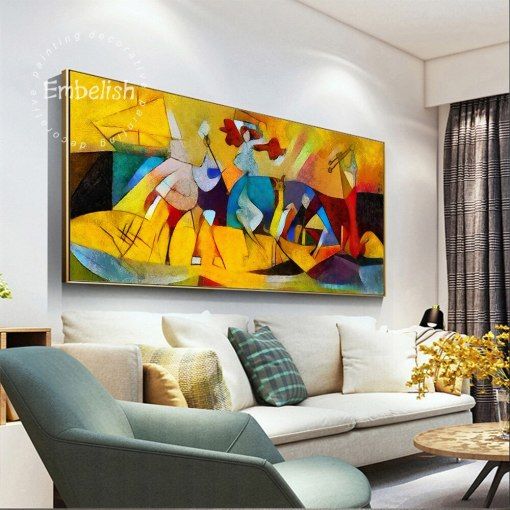 1 Pieces Famous Abstract By Picasso Modern Home Decor Wall .