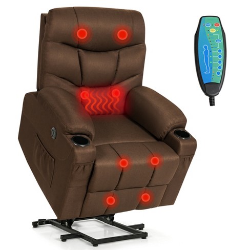 Costway Electric Power Lift Recliner Chair Living Room Sofa Chair .