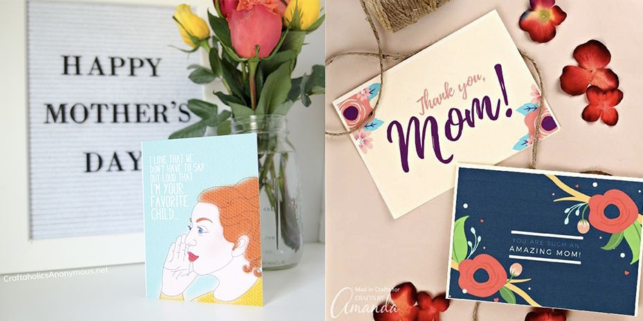 43 DIY Mother's Day Cards - Homemade Mother's Day Cards and Gif