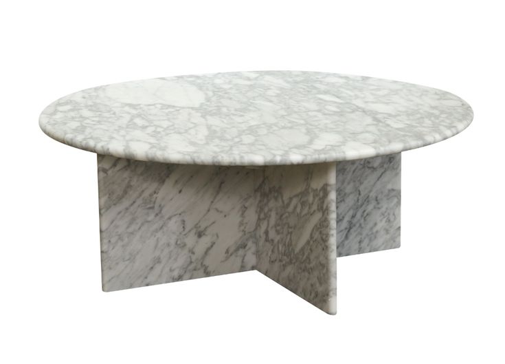 Create a unique area in the house with marble coffee tables