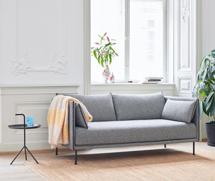 The Silhouette Sofa creates a light and inviting environment in .