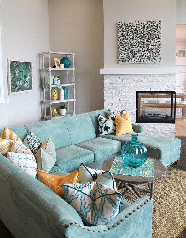 45+ Coastal Style Home Designs | Art and Design | Living room .