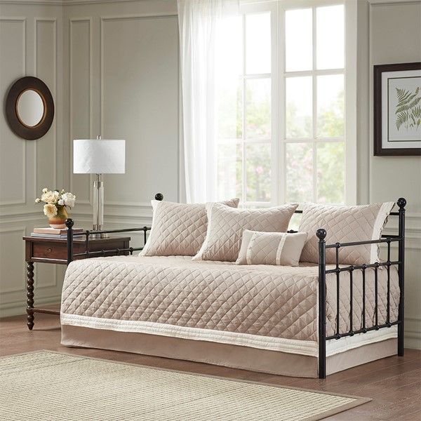 Breanna 6 Piece Cotton Daybed Cover Set By Madison Park - Designer .