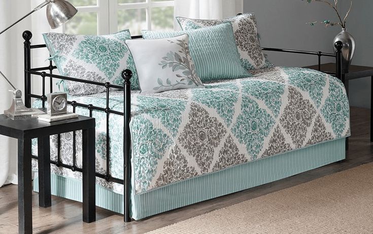 Hayak 6 Piece Daybed Cover Set | Daybed comforter sets, Daybed .