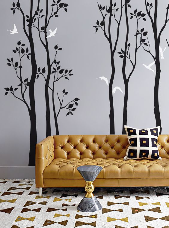 Decorate your room with attractive tree wall decals