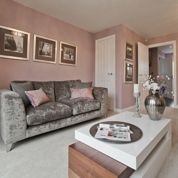 New homes for sale | Help to Buy available | Grey sofa living room .