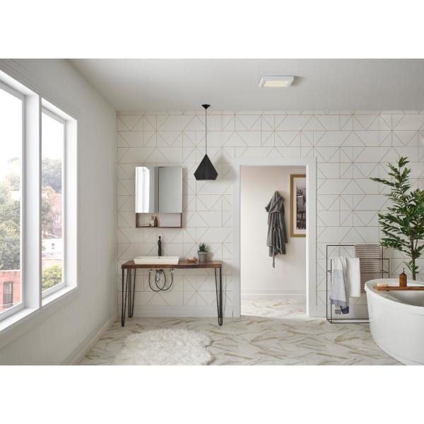 Broan-NuTone Roomside Decorative 110 CFM Ceiling Bathroom Exhaust .