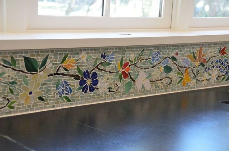 Decorative Ceramic Tile Borders - Ideas on Foter | Kitchen mosaic .