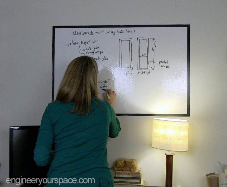 Home office ideas: whiteboards - Engineer Your Space | Rental home .
