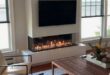 Luxury Electric Fireplace | Home fireplace, Modern fireplace .