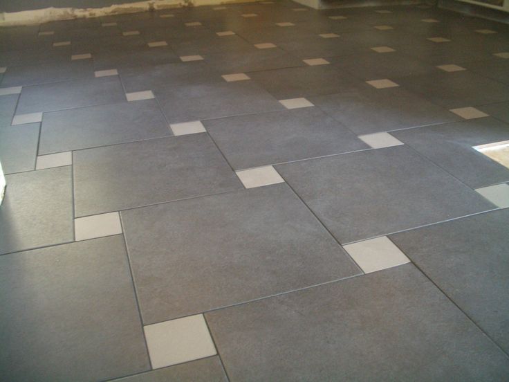Pinwheel Kitchen Floor with Inserts in Loveland | Patterned floor .