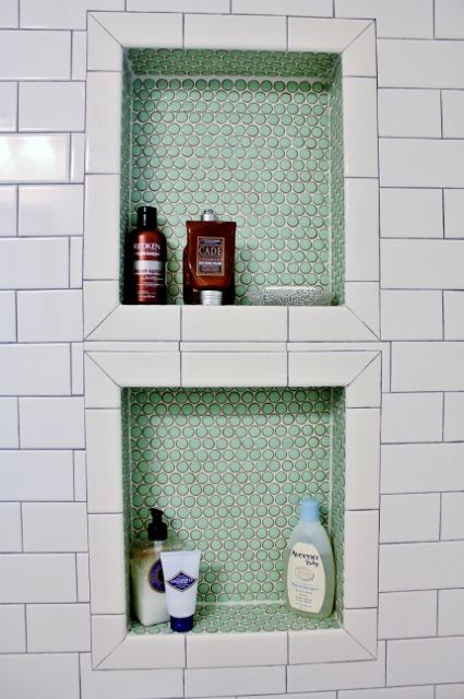 Small Bathroom Renovation: The New Loo • Mamaguru | Shower niche .
