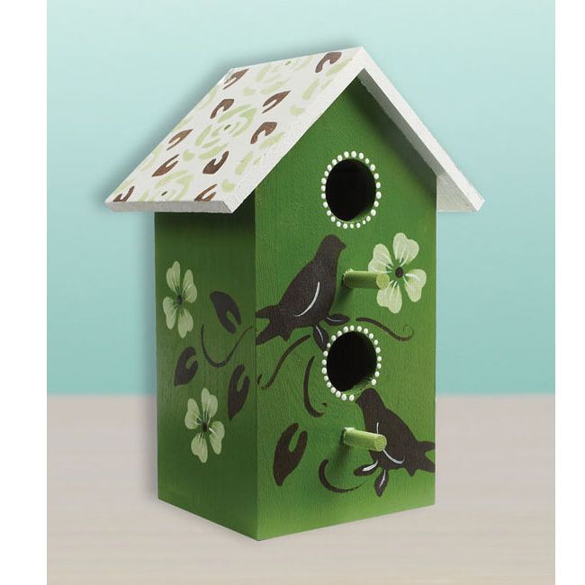 Silhouette Birdhouse - Project | Bird houses painted, Birdhouse .