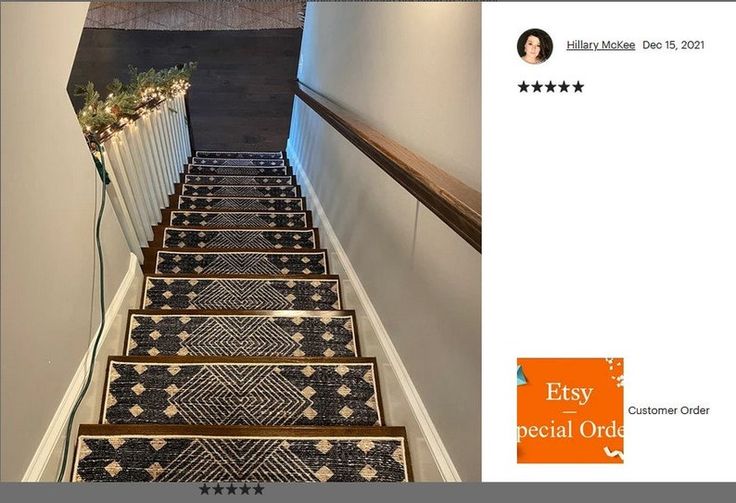 Traditional Collection Stair Treadsstep Rugsstair Rugsstair - Etsy .