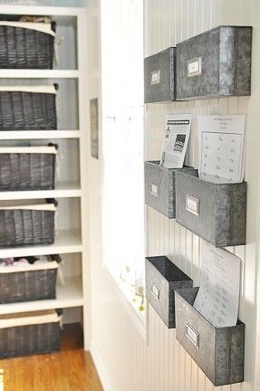 Decorative Metal Storage Bins - Ideas on Foter | Home office .