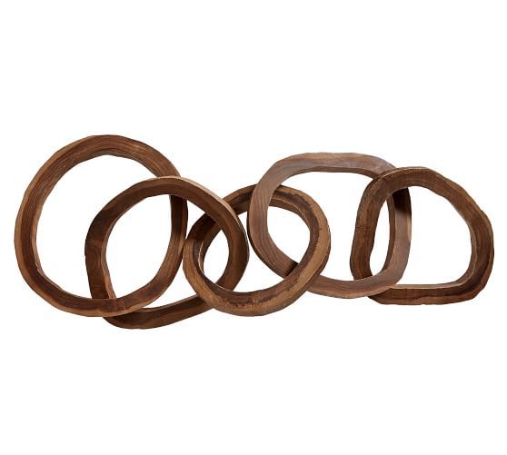 Wooden Links Object | Decorative Objects | Pottery barn, Objects .
