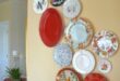 Decorative Plate Wall | Whats Ur Home Story | Plates on wall .