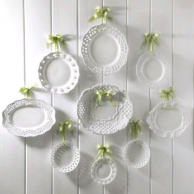 5 minutes just for me: Plate Love! | Milk glass decor, Shabby chic .