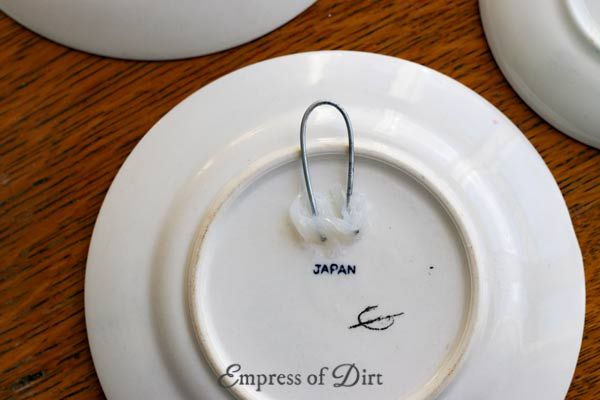 Easy to Make Plate Hangers for Displaying Decorative Plates on a .