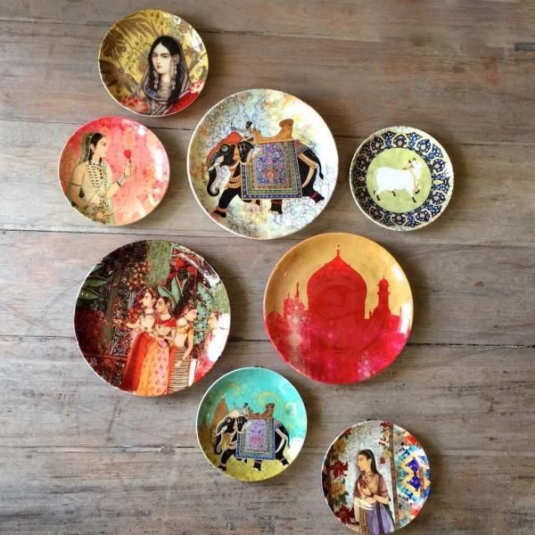 Decorative Plates: Buy Hanging Ceramic Wall Plates Online | Mora .