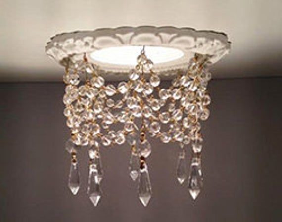 6 Decorative Recessed Light Trim With 3 Strands of Clear - Etsy .