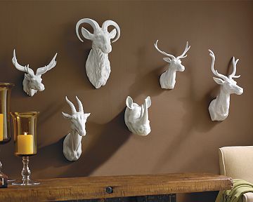 Williams Sonoma Home Ceramic Animal Heads - copycatchic | Animal .