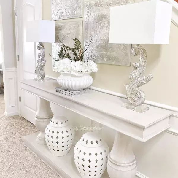 Andrews Console Table | Ballard Designs | Console table decorating .