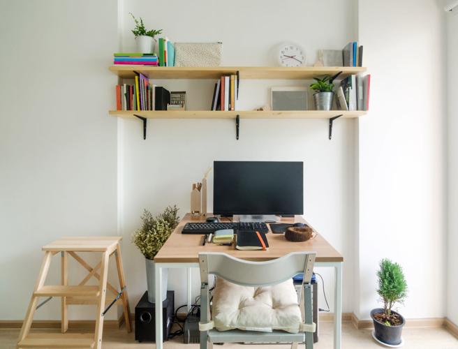 Home office: Create temporary space that will inspire productivi