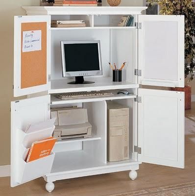 Small Home Office Cabinets Enhancing Space Saving Interior Design .