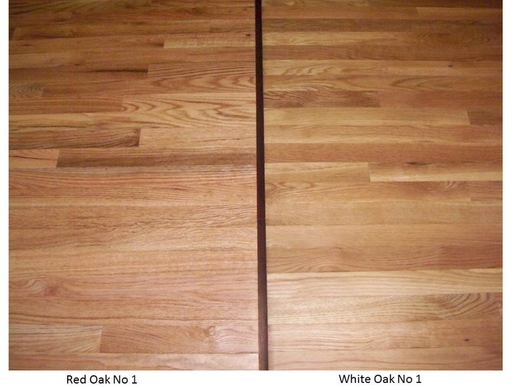 Red oak vs. White Oak hardwood flooring - what's the difference .