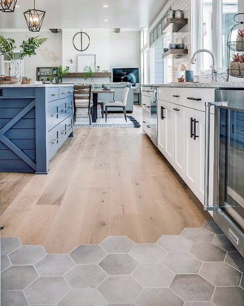 Top 60 Best Kitchen Flooring Ideas - Cooking Space Floors | Best .