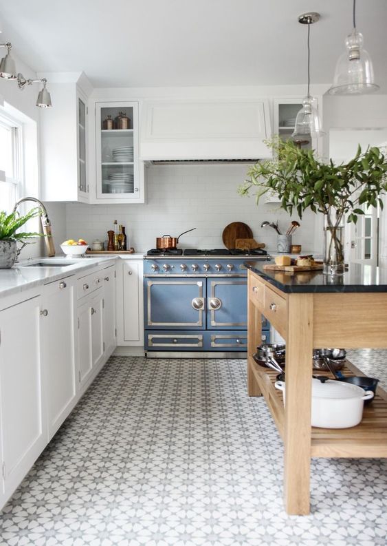 Blue and White Kitchen Decor Inspiration {40 GORGEOUS Ideas Now .