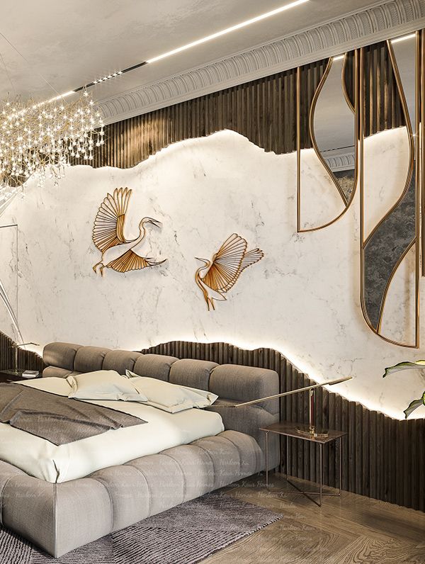 Luxury Bedroom on Behance | Luxurious bedrooms, Bedroom design .