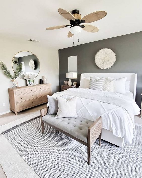 White Bedding In a Bag | Bedroom decor cozy, Grey bedroom decor .