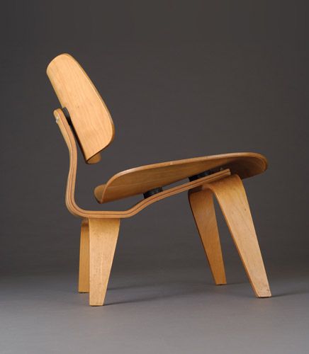 Charles and Ray Eames, 'LCW (Lounge Chair Wood),' c. 1945, molded .