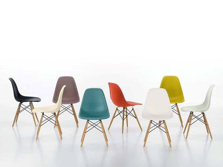 Vitra Eames chairs in the original color range | Eames chair .
