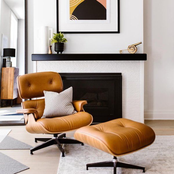 Eames Lounge Chair and Ottoman – Design Within Reach | Living room .