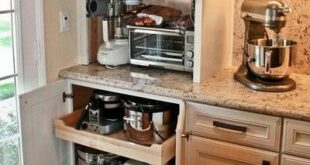 40 Appliance Storage Ideas For Smaller Kitchens | RemoveandReplace .
