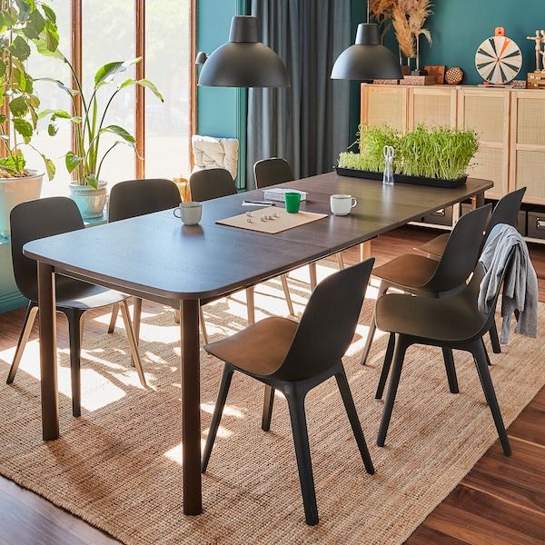 STRANDTORP Extendable table, brown, 150/205/260x95 cm - IKEA .