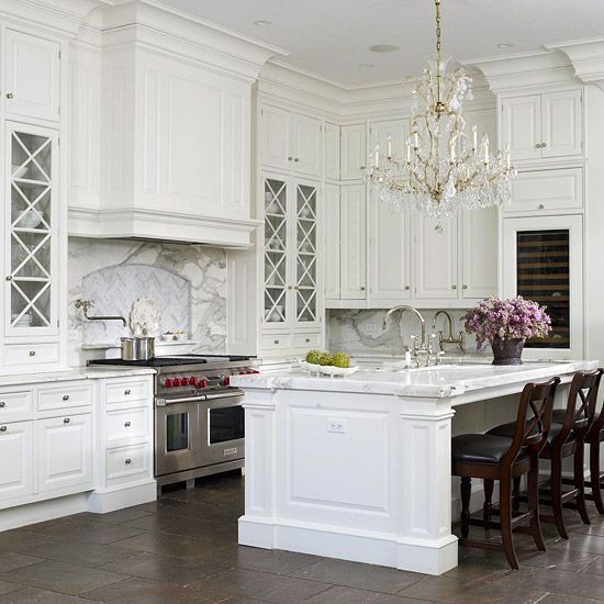 Kitchen Cabinet Ideas | White kitchen design, Home kitchens .