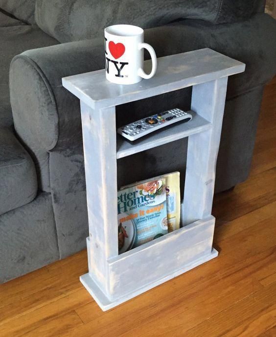 43 Ingeniously Creative DIY End Table For Your Home | Diy .