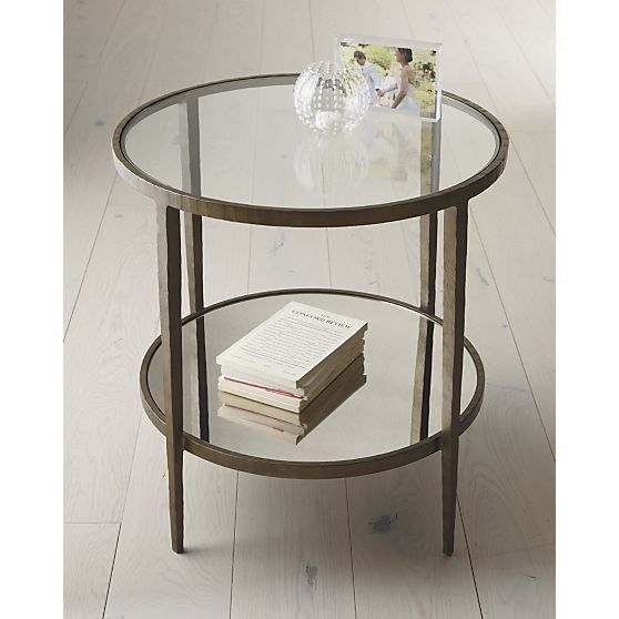 Clairemont Side Table in Accent Tables | Crate and Barrel | Living .