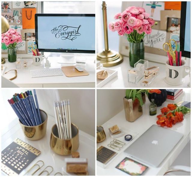 Apartment Inspiration: Pinterest style | Work desk decor, Office .